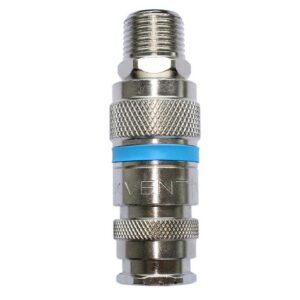 Self Venting C19 Safety Series Coupling 1/2" BSPT Male Thread