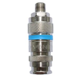 Self Venting C19 Safety Series Coupling 1/4" BSPT Male Thread