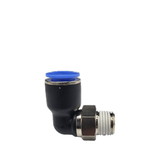 10mm pushin x 1/2" male taper elbow