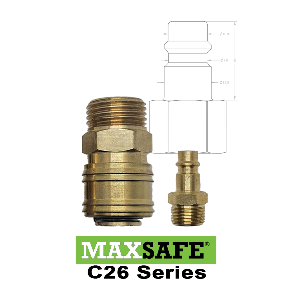 26 Series – Coupling (C26) & Plug (P26) | MaxSafe Global