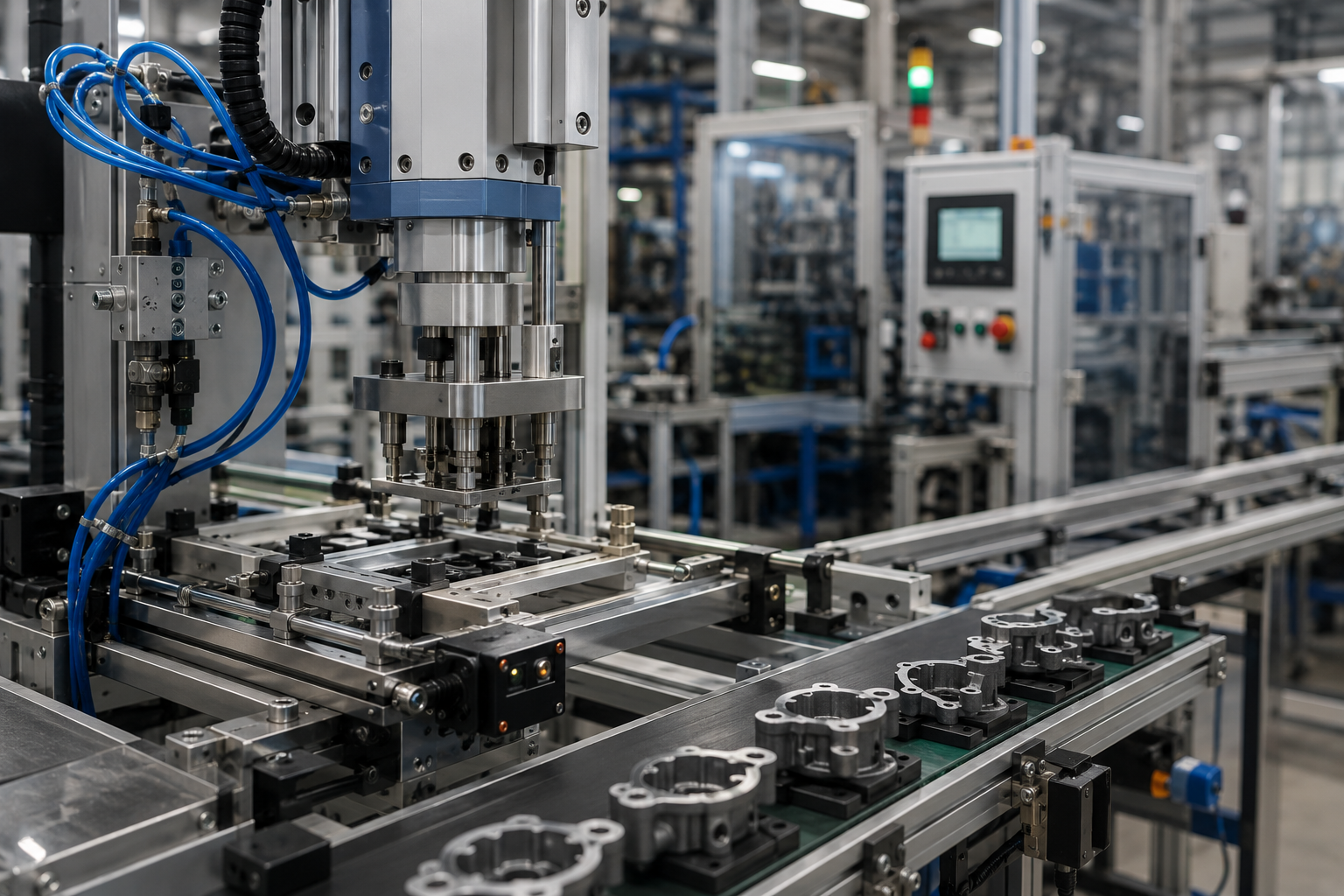 Compressed Air Couplings for Production & Assembly Lines
